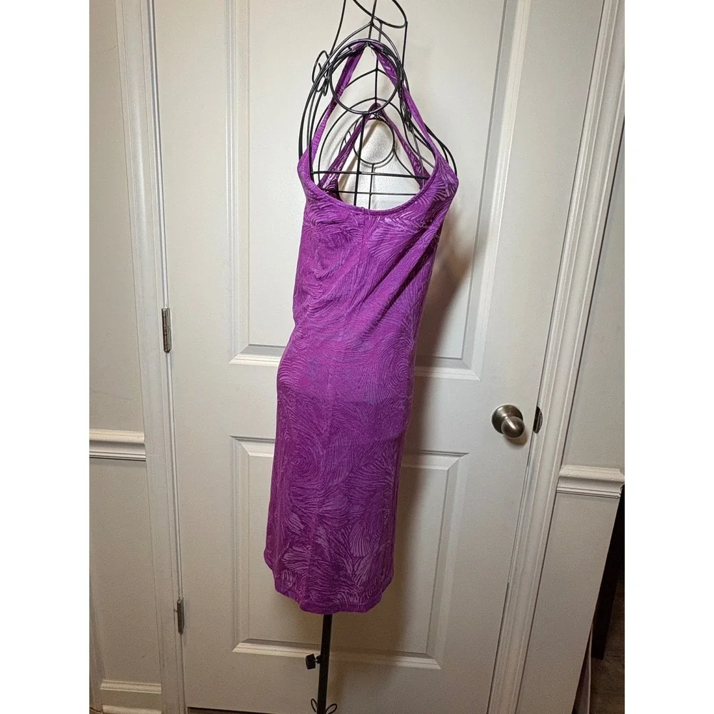 Intimately Free People‎ Purple Burnout Swirl Slip Dress/Sleeveless Tank -Medium